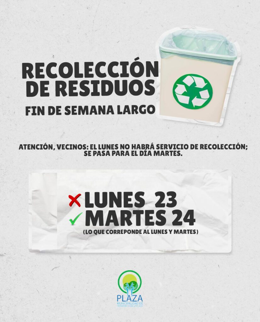 MUNICIPALIDAD DE PRESIDENCIA DE LA PLAZA