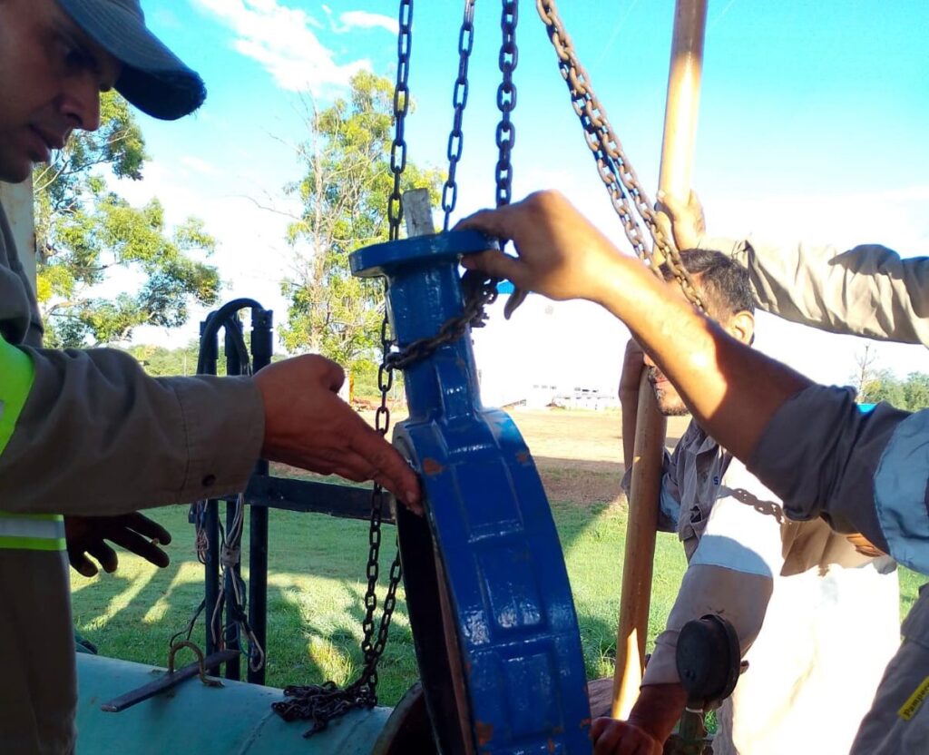 PRIMER ACUEDUCTO: SAMEEP FINALIZÓ TRABAJOS ESTRATÉGICOS