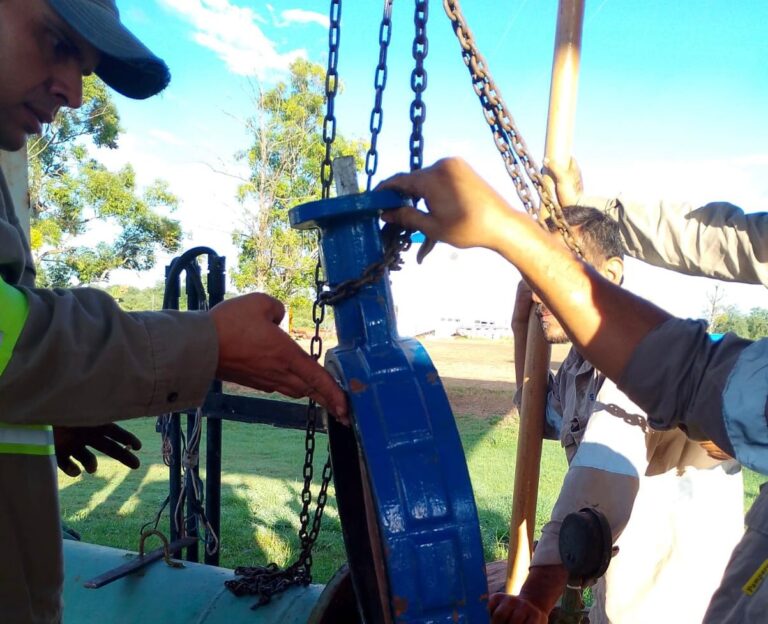 PRIMER ACUEDUCTO: SAMEEP FINALIZÓ TRABAJOS ESTRATÉGICOS