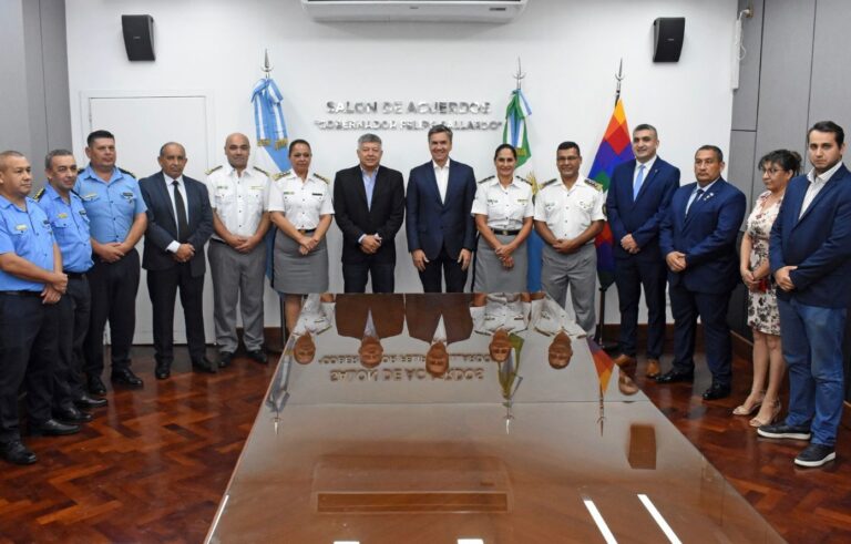 ZDERO PUSO EN FUNCIONES A LAS NUEVAS AUTORIDADES DEL SERVICIO PENITENCIARIO PROVINCIAL