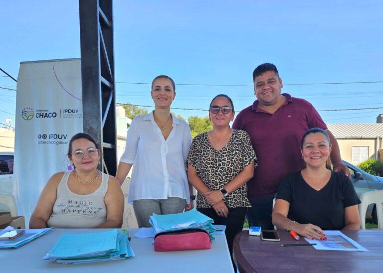 IPDUV: RELEVAMIENTO DE DATOS, PROXIMA ESCRITURACION EN PRESIDENCIA DE LA PLAZA