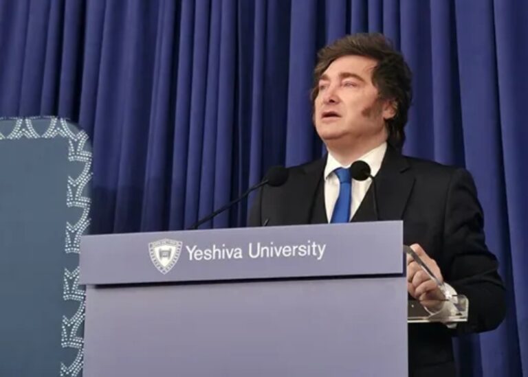 Javier Milei se declaró “enemigo” de Irán y afirmó: “Soy el presidente más sionista del mundo”