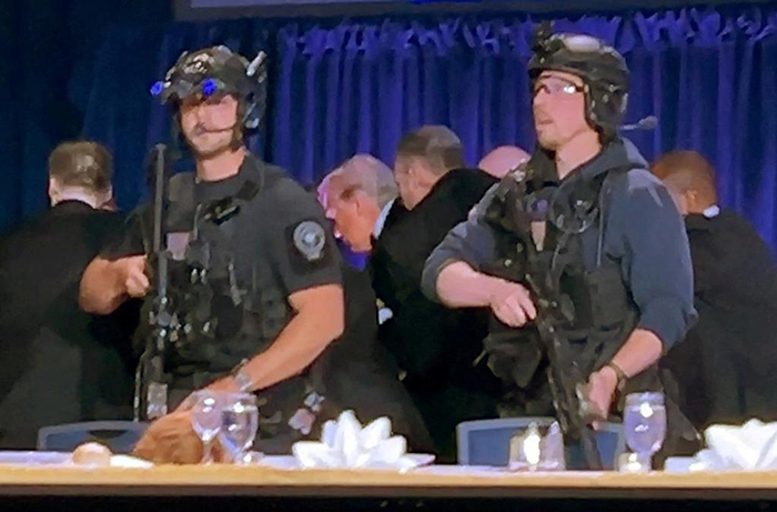 Pánico en Washington: Trump fue evacuado tras detonaciones durante cena con la prensa