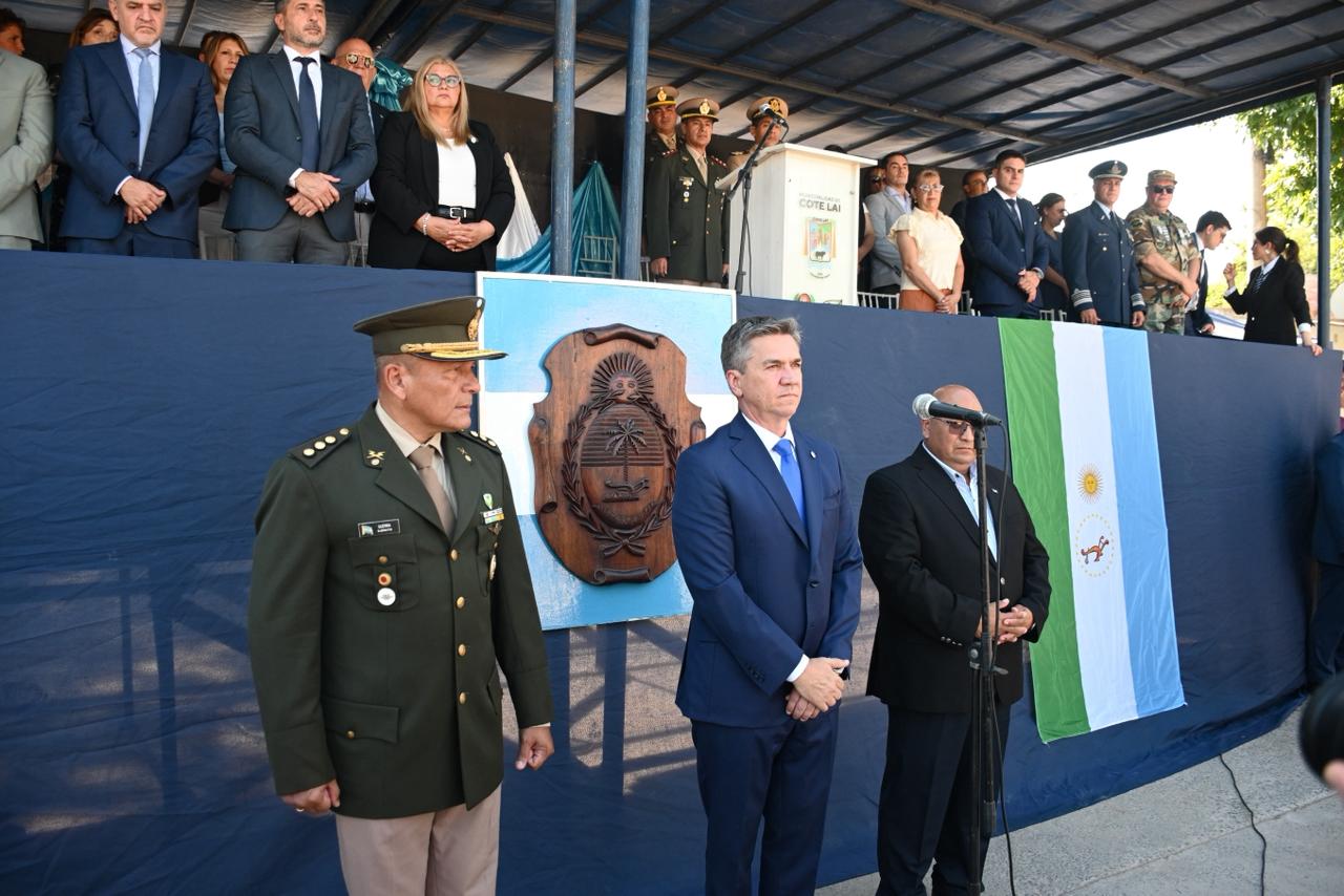 Cote Lai: El Poder Legislativo participó del acto central en homenaje a los héroes de Malvinas