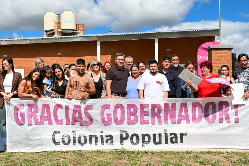 COLONIA POPULAR: MÁS FAMILIAS CUMPLIERON EL SUEÑO DE LA CASA PROPIA