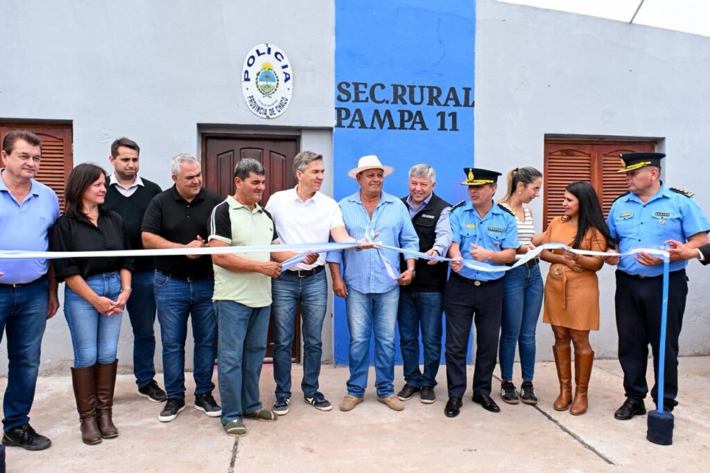 RECUPERACIÓN HISTÓRICA: PAMPA 11 VUELVE A TENER SU DESTACAMENTO RURAL