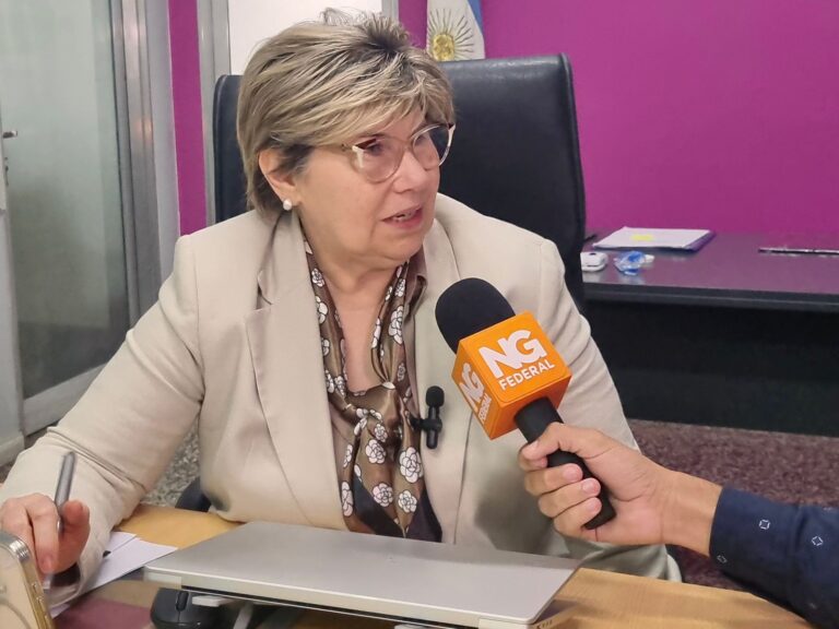 LA MINISTRA NAIDENOFF DESTACÓ EL TRABAJO EN LAS INSTITUCIONES ESCOLARES