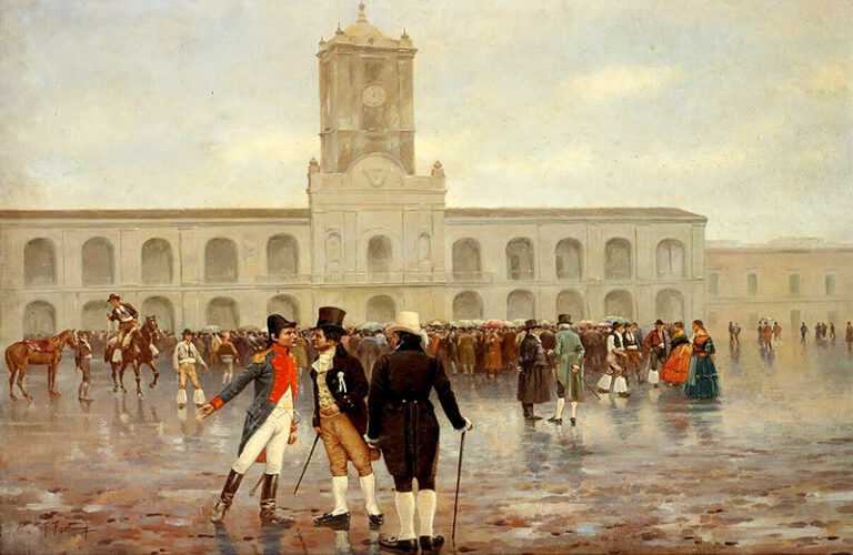 El 25 de Mayo, la formación del primer gobierno patrio