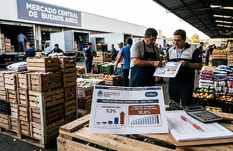 La inflación mayorista se disparó al 5,2% y Caputo culpó al precio del petróleo por el fuerte salto