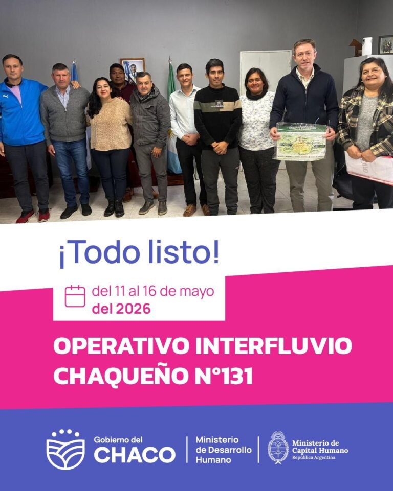 ESTE LUNES COMIENZA EL OPERATIVO INTERFLUVIO CHAQUEÑO N°131 EN EL IMPENETRABLE