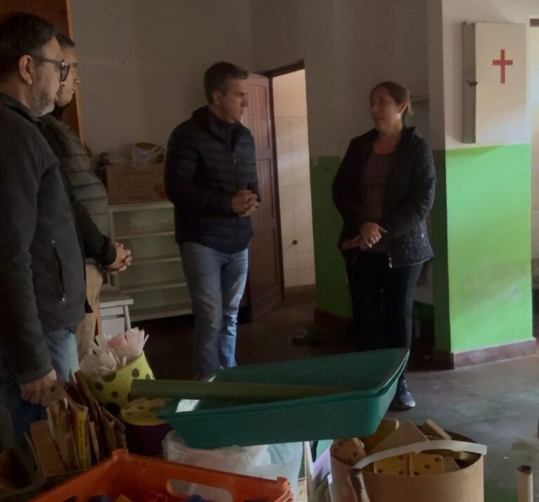 ESTE SÁBADO: ZDERO ESTUVO EN EL JARDÍN N°43 TRAS EL INCENDIO Y GARANTIZÓ LAS REFACCIONES INTEGRALES