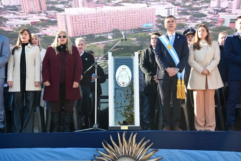 La Legislatura participó del acto central por el Día de la Bandera en Presidencia Roque Sáenz Peña