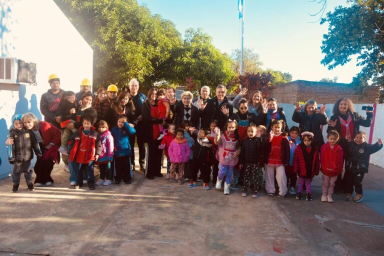 MÁS INVERSIÓN EN EDUCACIÓN: AVANZAN LAS REFACCIONES DEL JARDÍN N° 14 DE LA ESCONDIDA
