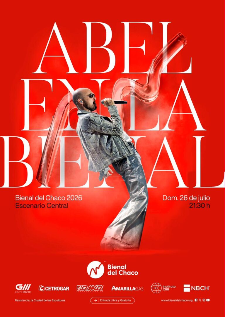 ¡ABEL PINTOS LLEGA A LA BIENAL DEL CHACO 2026 PARA UN CIERRE INOLVIDABLE!