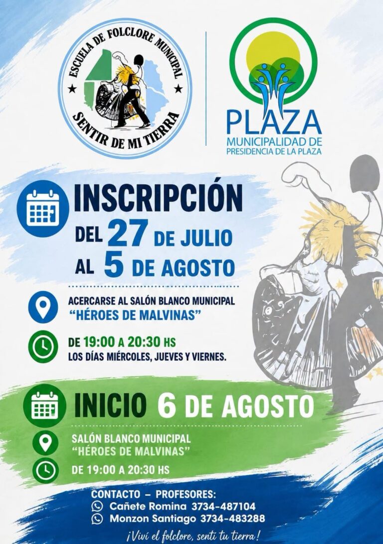 MUNICIPALIDAD DE PRESIDENCIA DE LA PLAZA