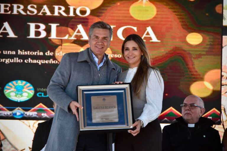 ZDERO Y PANZARDI RATIFICARON EL TRABAJO CONJUNTO EN EL 138° ANIVERSARIO DE LAGUNA BLANCA