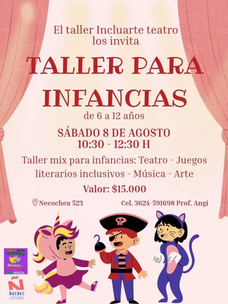 TALLER PARA NIÑOS ORGANIZA EL CENTRO CULTURAL ÑACHEC