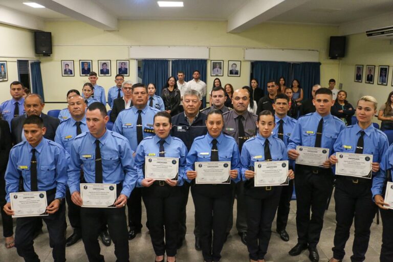 LA POLICÍA DEL CHACO SUMA PERSONAL CAPACITADO PARA REFORZAR LA SEGURIDAD