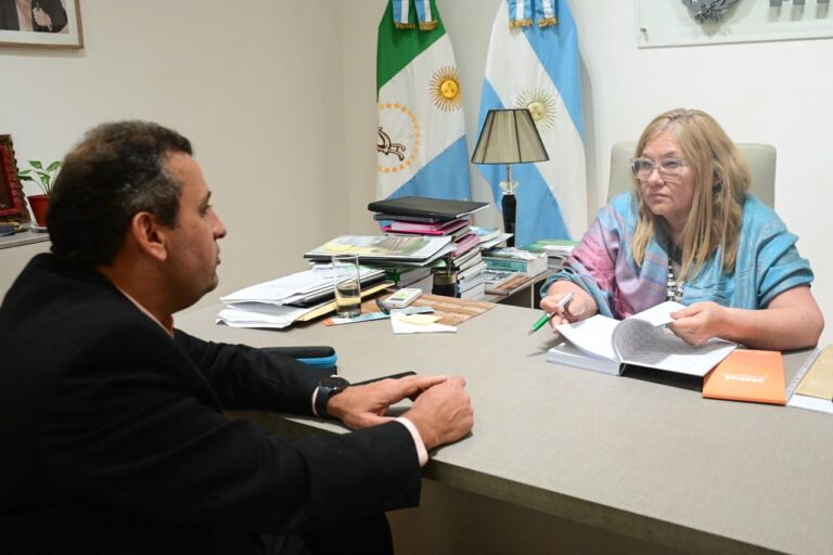 Delgado abordó una agenda de trabajo conjunto con el Presidente del Consejo de la Magistratura