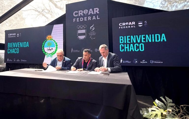 CHACO SE SUMÓ AL CReAR FEDERAL PARA FORTALECER EL DESARROLLO DE JÓVENES DEPORTISTAS