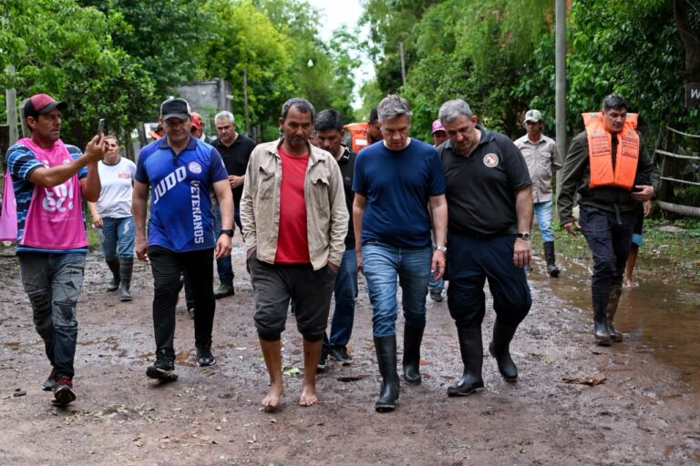 ZDERO: “SEGUIMOS ASISTIENDO A LAS FAMILIAS”, CON TODO EL EQUIPO PROVINCIAL EN TERRITORIO
